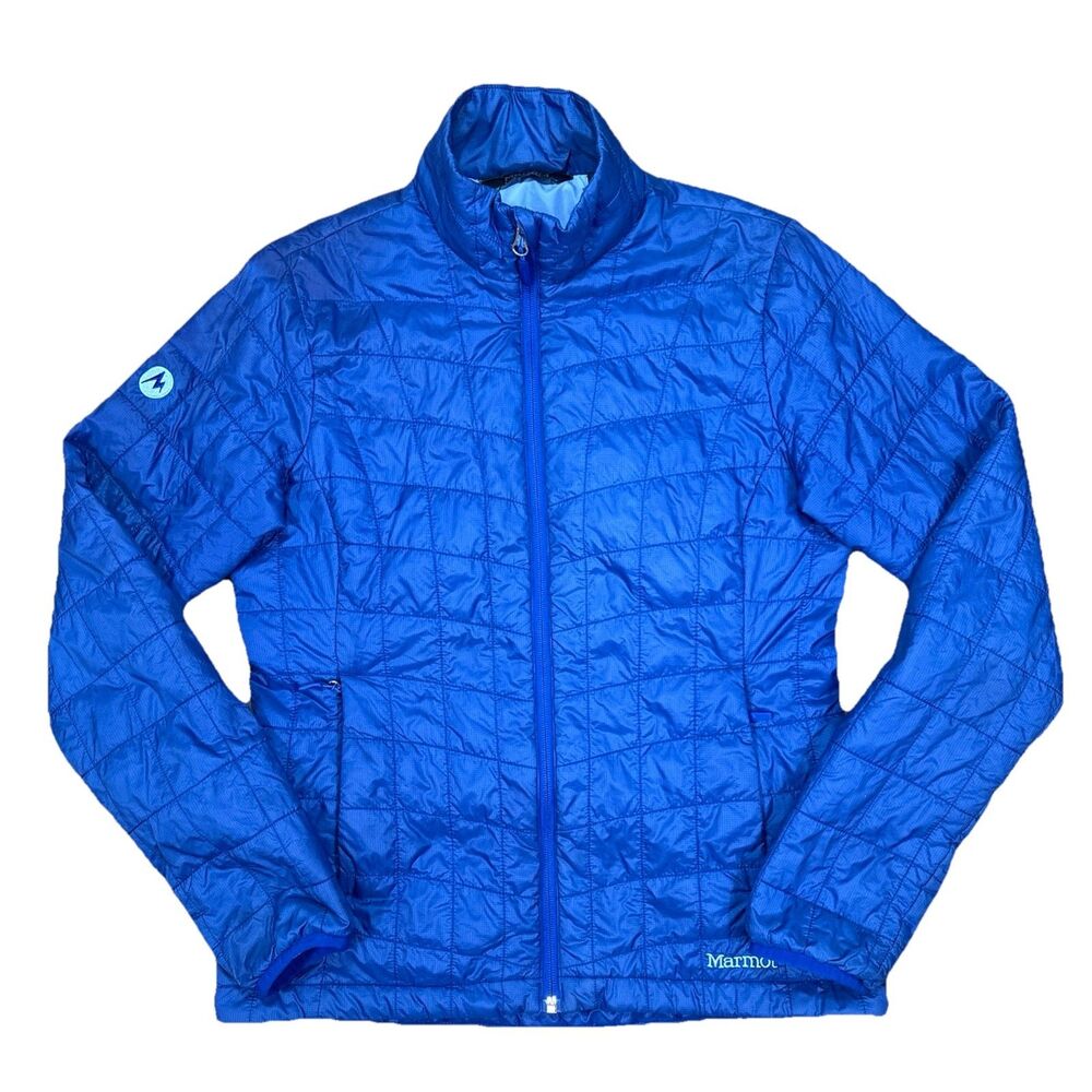 Marmot Calen Lightweight Primaloft Quilted Puffer Jacket Full Zip Womens Small